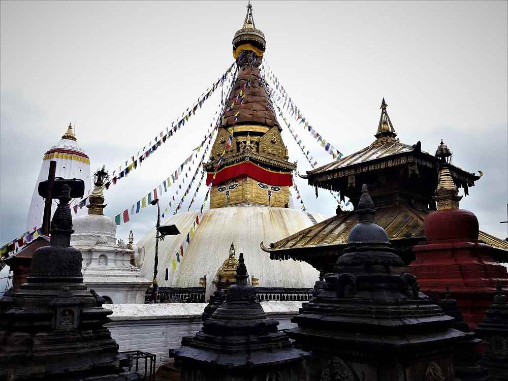 Swyambhunath on Kathmandu Sightseen Tour